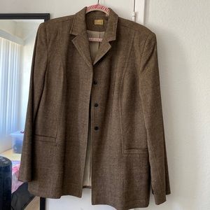 CALSON.       Brown jacket.         Size 16